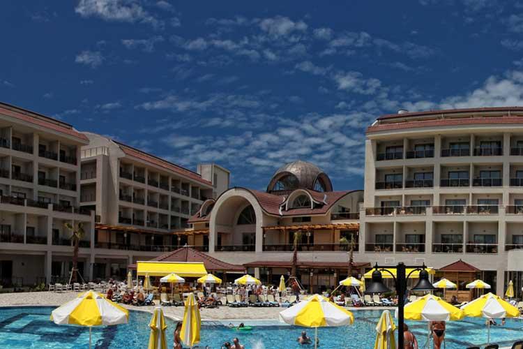 Seher Sun Palace Resort And Spa Side Exterior photo